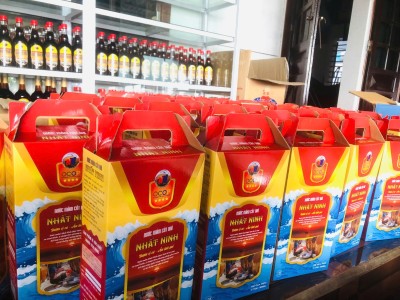 Nước mắm truyền thống làng biển phía Nam Hà Tĩnh “đắt khách” dịp tết